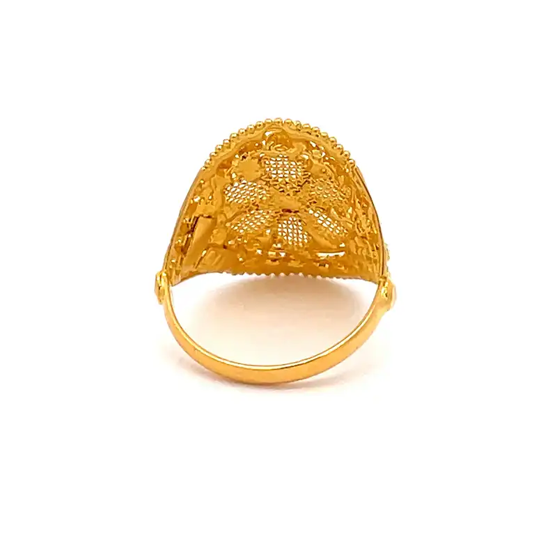 Ladies Fashion Ring in 22K Yellow Gold